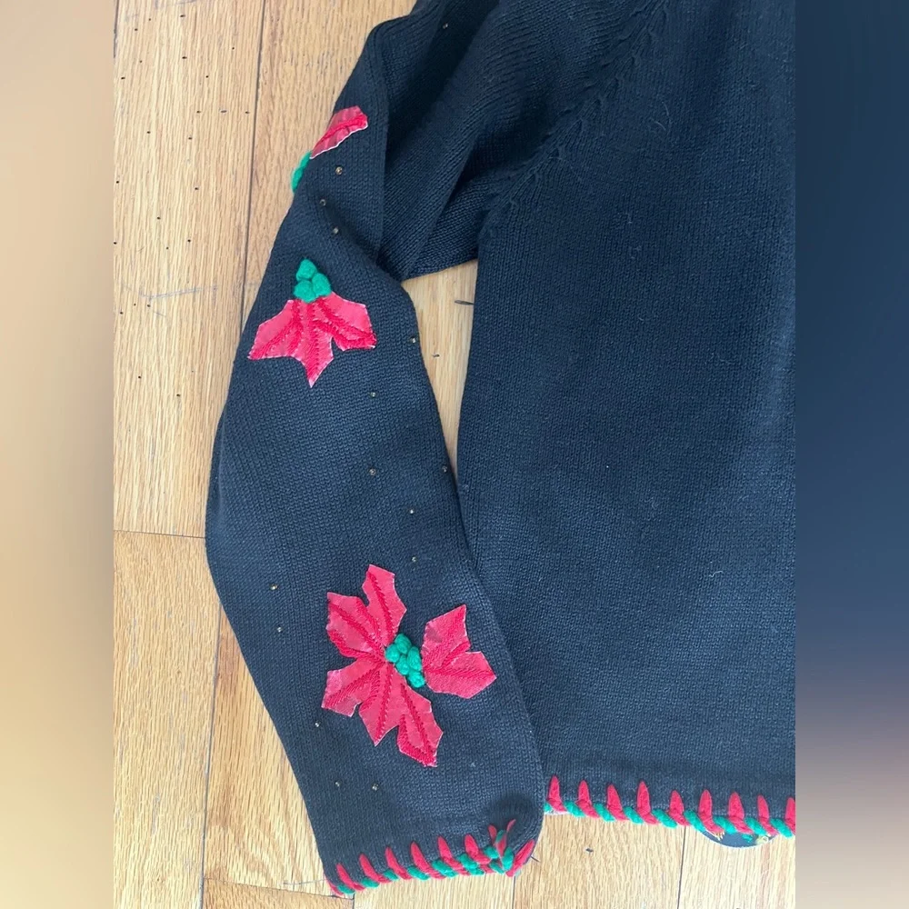 Micheal Simon‎ Sweater Medium Christmas EUC